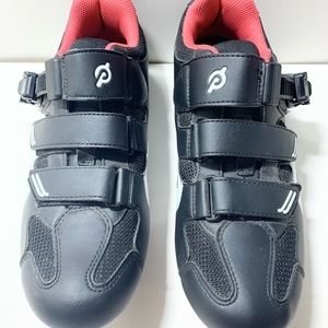 Peloton Cycling Black Bike Shoes With Cleats Size 39- Men’s 6 Women’s 8